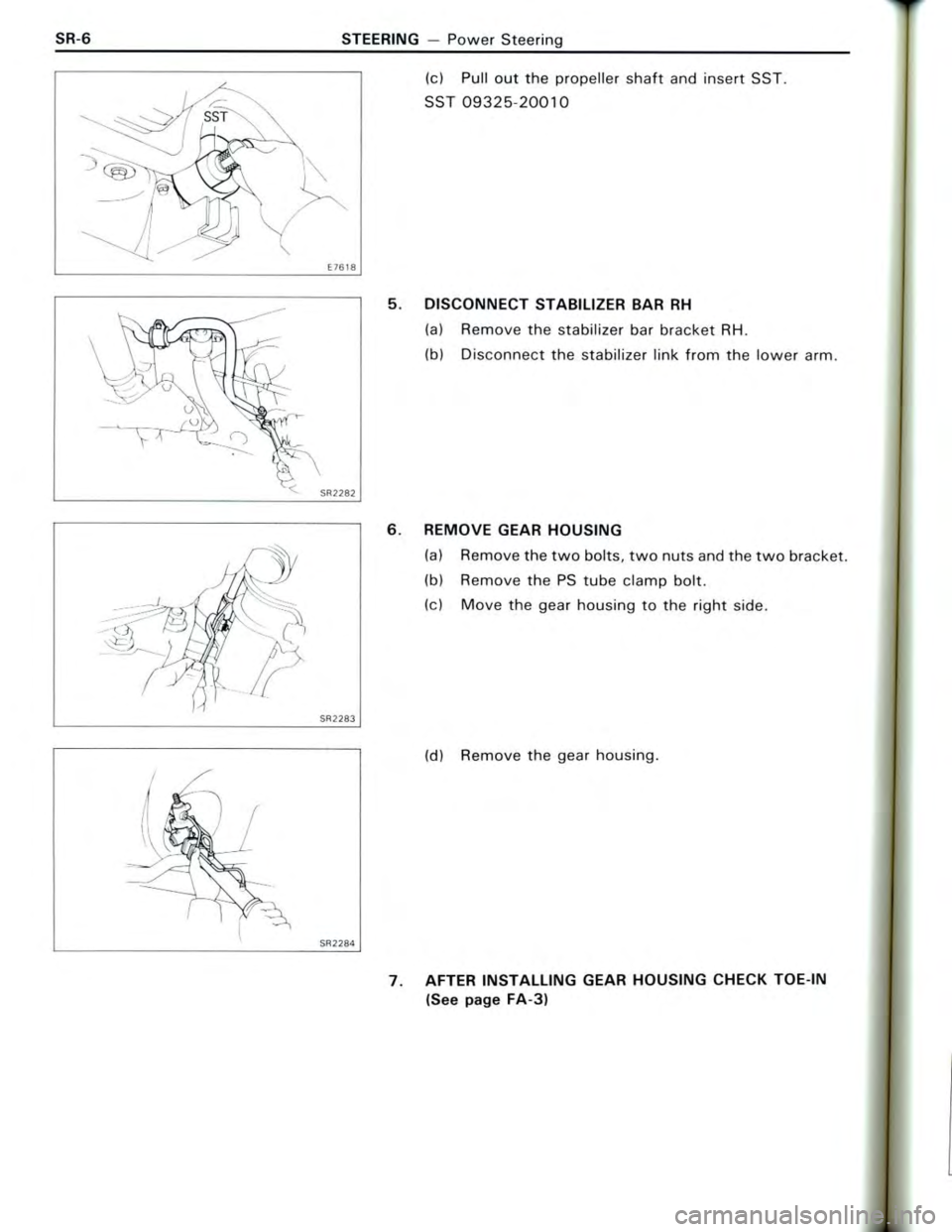 TOYOTA CELICA 1988 Repair Manual TOYOTA CELICA 1988 Repair Manual