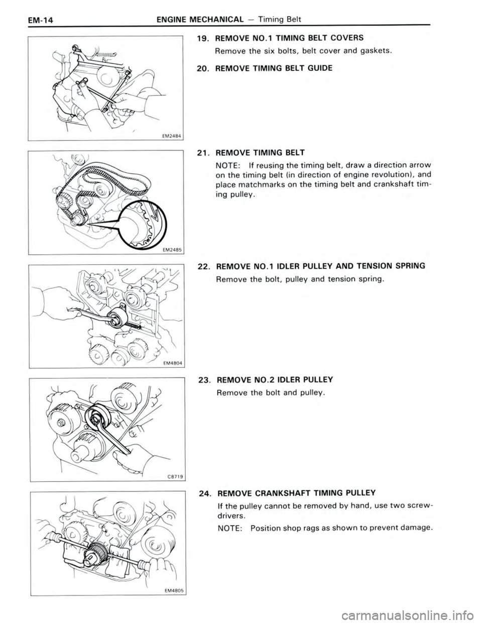 TOYOTA CELICA 1988 Service Manual TOYOTA CELICA 1988 Service Manual