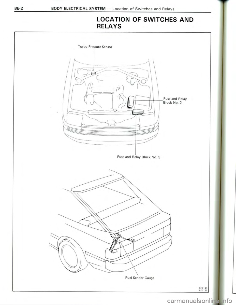 TOYOTA CELICA 1988 Repair Manual TOYOTA CELICA 1988 Repair Manual