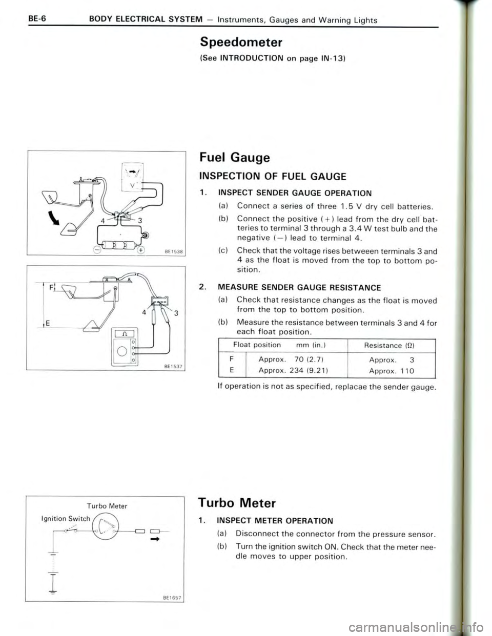 TOYOTA CELICA 1988 Repair Manual TOYOTA CELICA 1988 Repair Manual