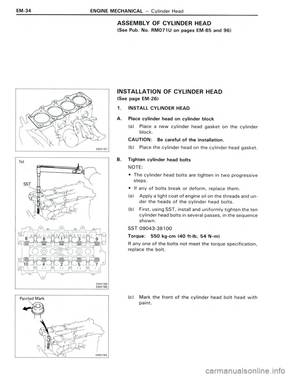 TOYOTA CELICA 1988 Manual PDF TOYOTA CELICA 1988 Manual PDF