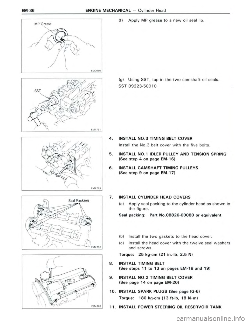 TOYOTA CELICA 1988 Manual PDF TOYOTA CELICA 1988 Manual PDF