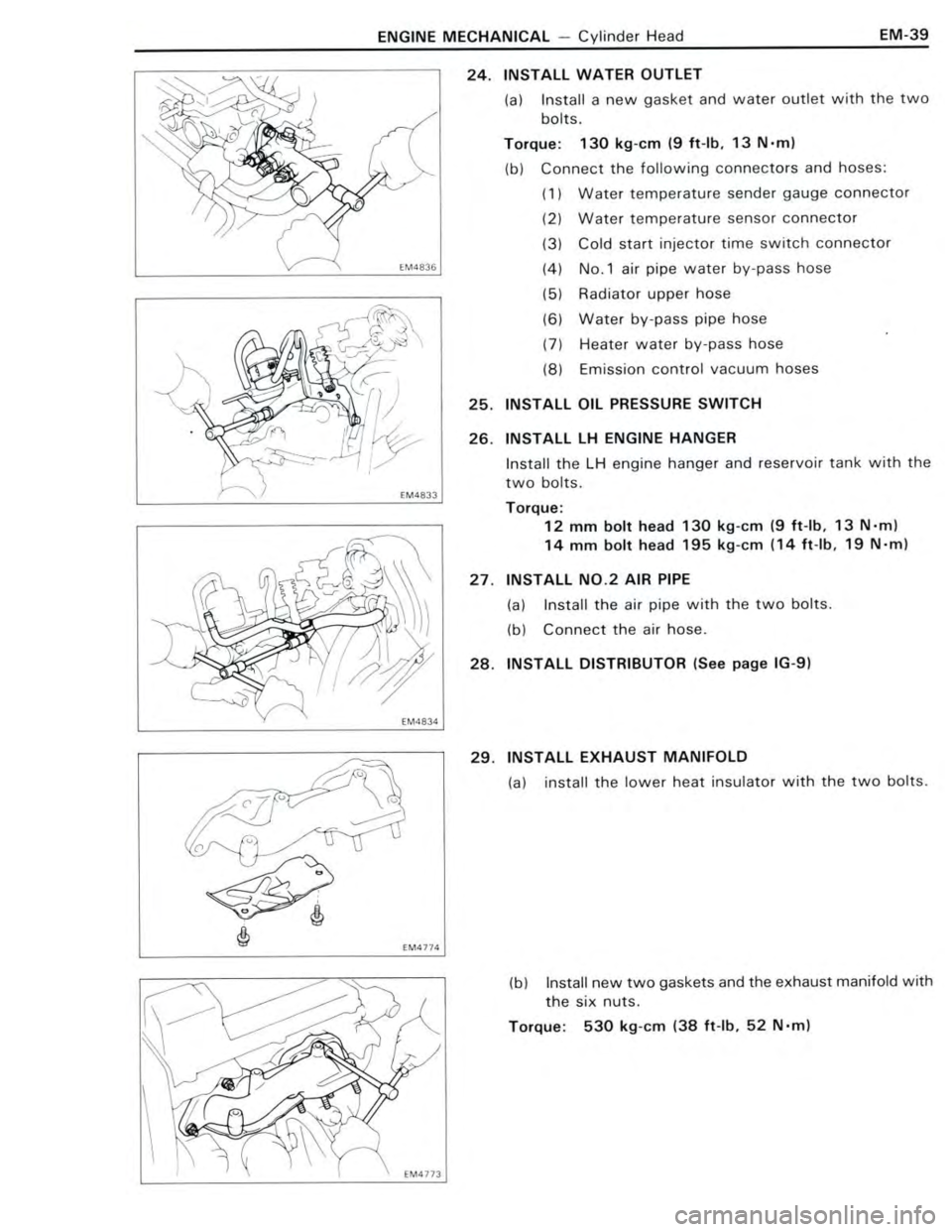TOYOTA CELICA 1988 Manual PDF TOYOTA CELICA 1988 Manual PDF