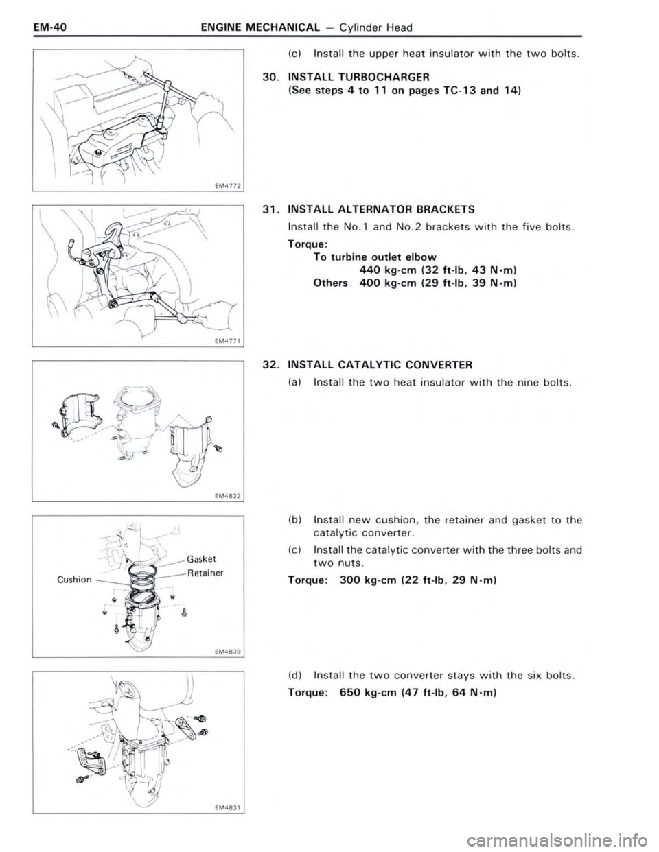 TOYOTA CELICA 1988 Manual PDF TOYOTA CELICA 1988 Manual PDF