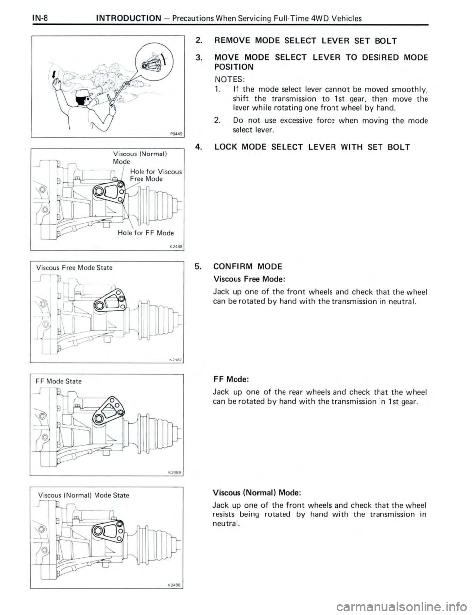 TOYOTA CELICA 1988  Repair Manual 