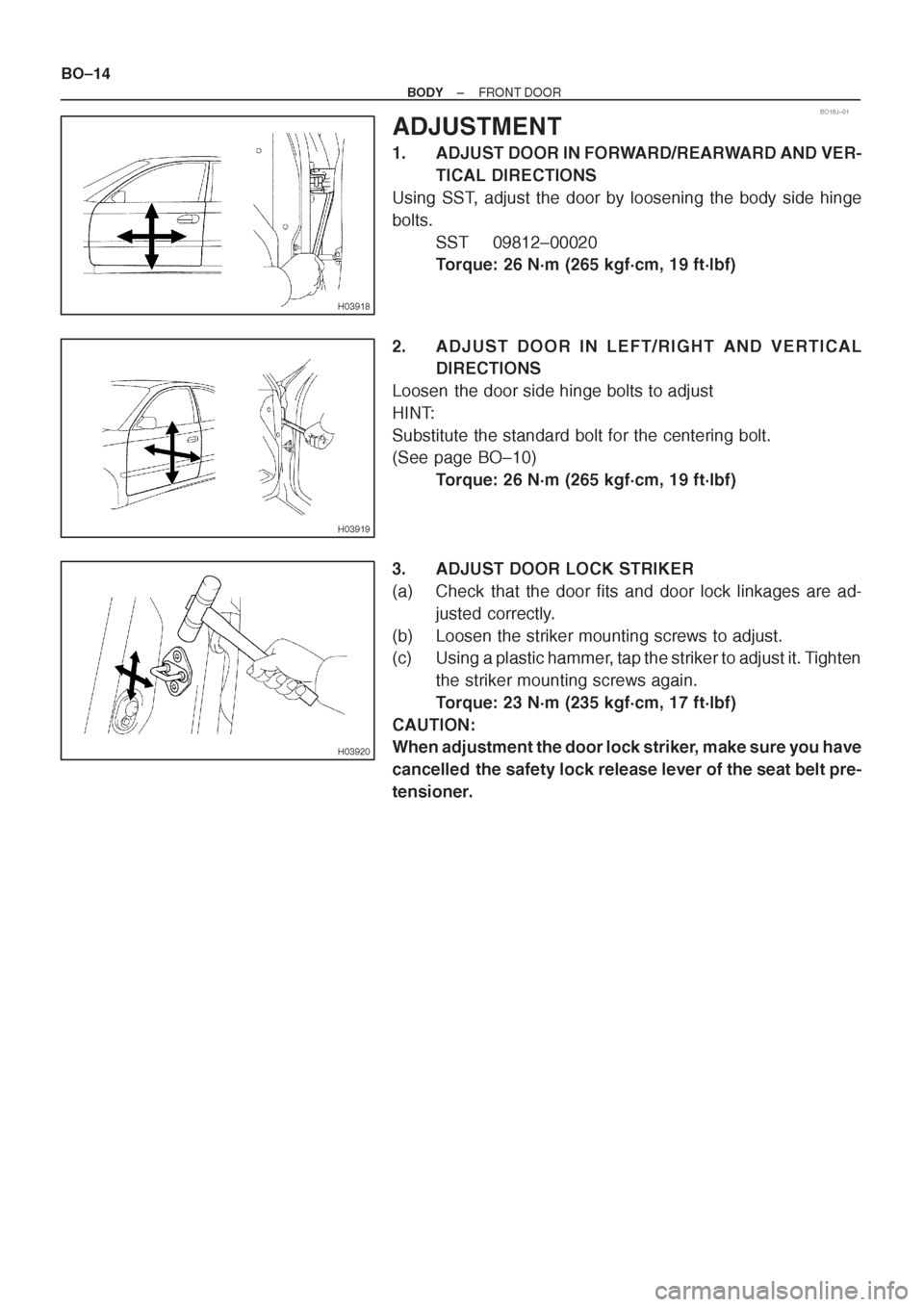 TOYOTA CORONA 1997 Service Repair Manual TOYOTA CORONA 1997 Service Repair Manual
