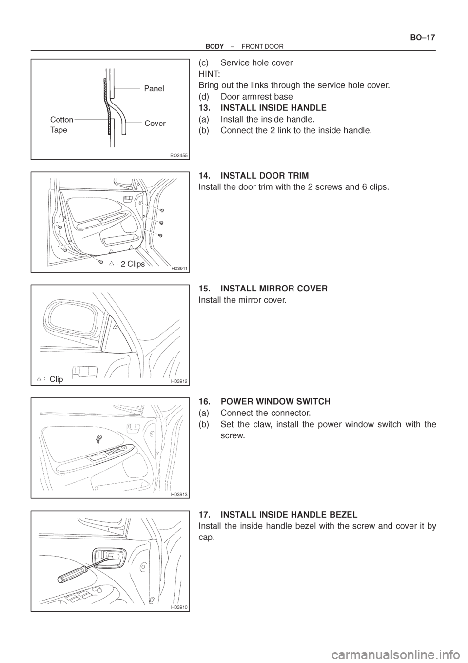 TOYOTA CORONA 1997 Service Repair Manual TOYOTA CORONA 1997 Service Repair Manual
