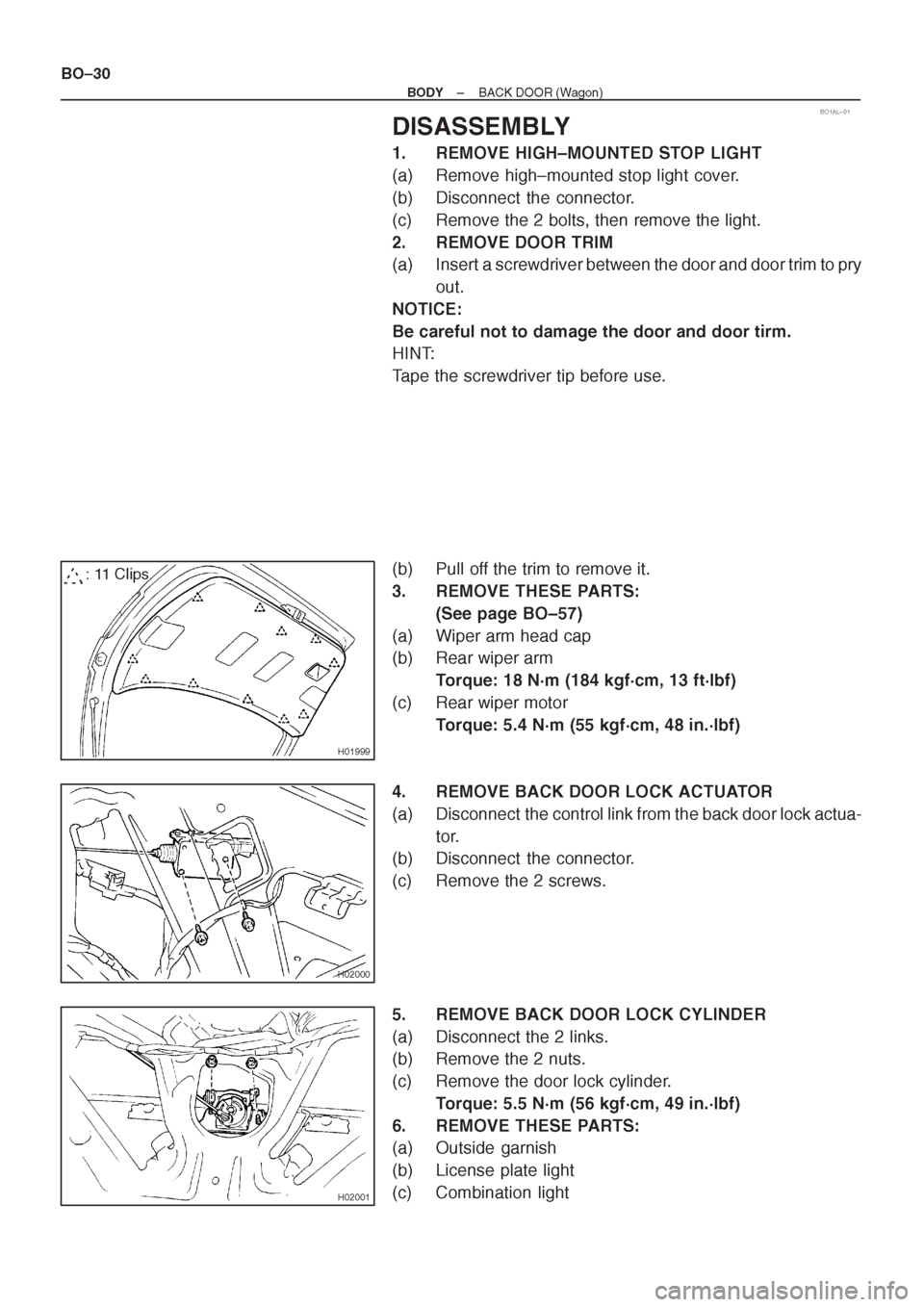 TOYOTA CORONA 1997 Service Repair Manual TOYOTA CORONA 1997 Service Repair Manual