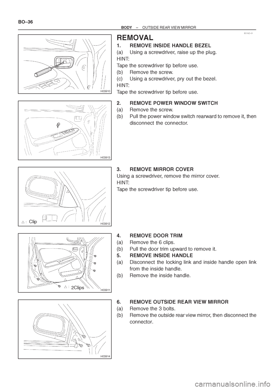 TOYOTA CORONA 1997 Service Repair Manual TOYOTA CORONA 1997 Service Repair Manual