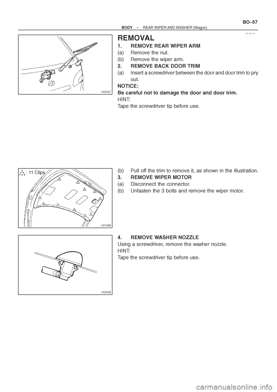 TOYOTA CORONA 1997 Service Repair Manual TOYOTA CORONA 1997 Service Repair Manual