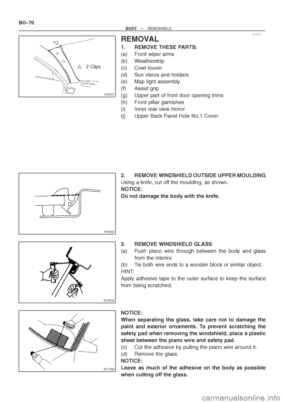 TOYOTA CORONA 1997 Service Repair Manual TOYOTA CORONA 1997 Service Repair Manual