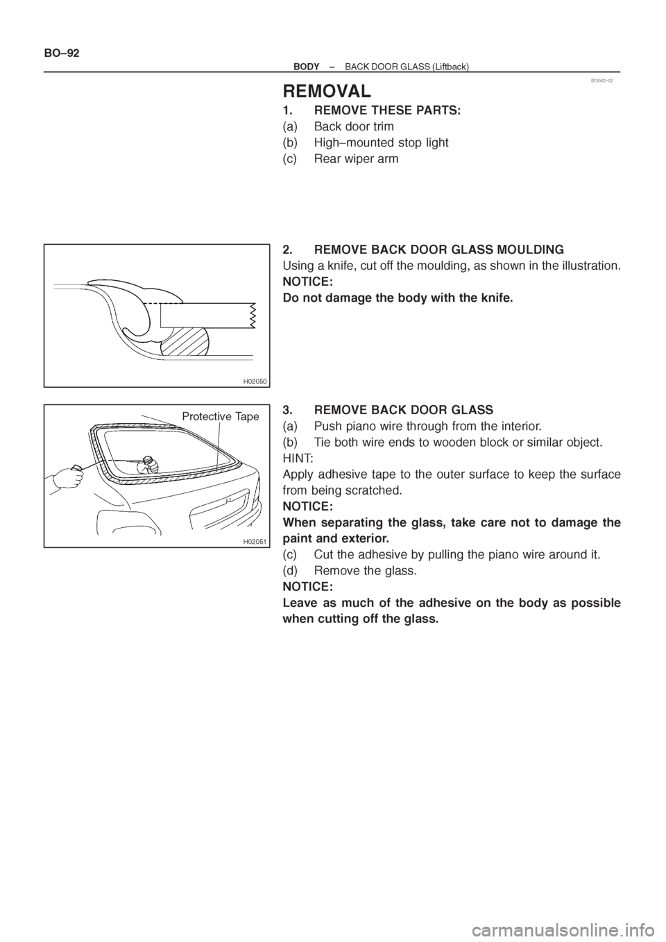 TOYOTA CORONA 1997 Service Repair Manual TOYOTA CORONA 1997 Service Repair Manual
