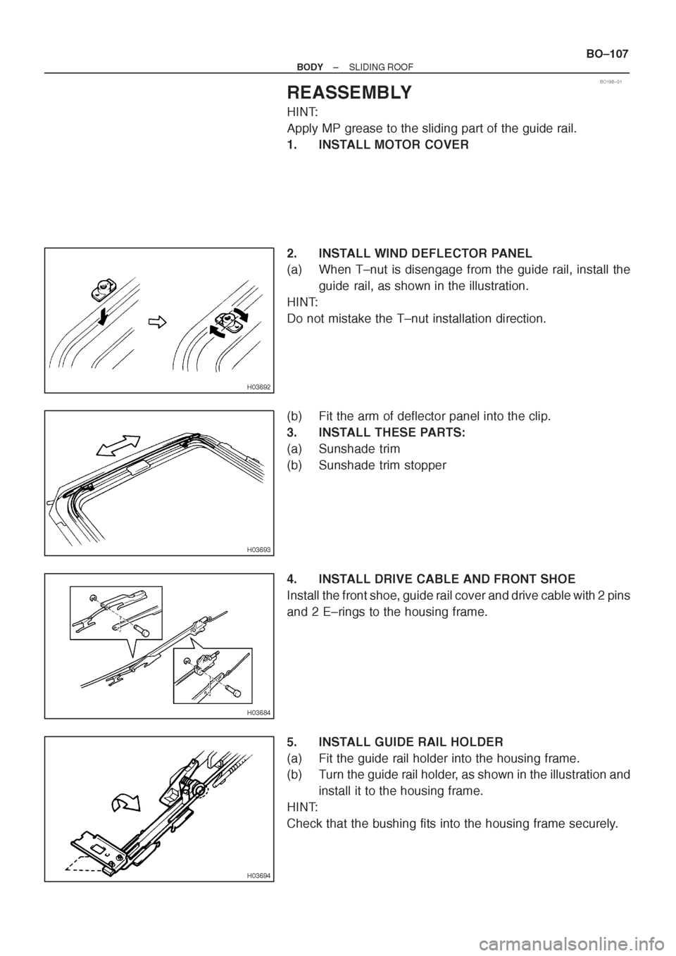 TOYOTA CORONA 1997 Service Repair Manual TOYOTA CORONA 1997 Service Repair Manual