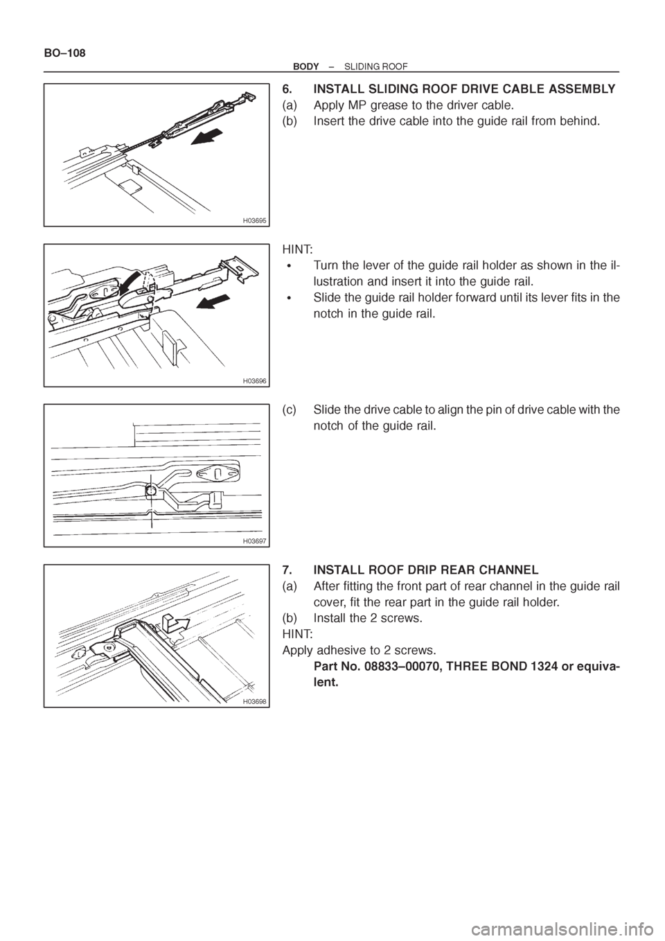 TOYOTA CORONA 1997 Service Repair Manual TOYOTA CORONA 1997 Service Repair Manual