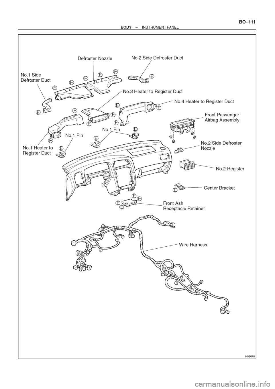 TOYOTA CORONA 1997 Service Repair Manual TOYOTA CORONA 1997 Service Repair Manual
