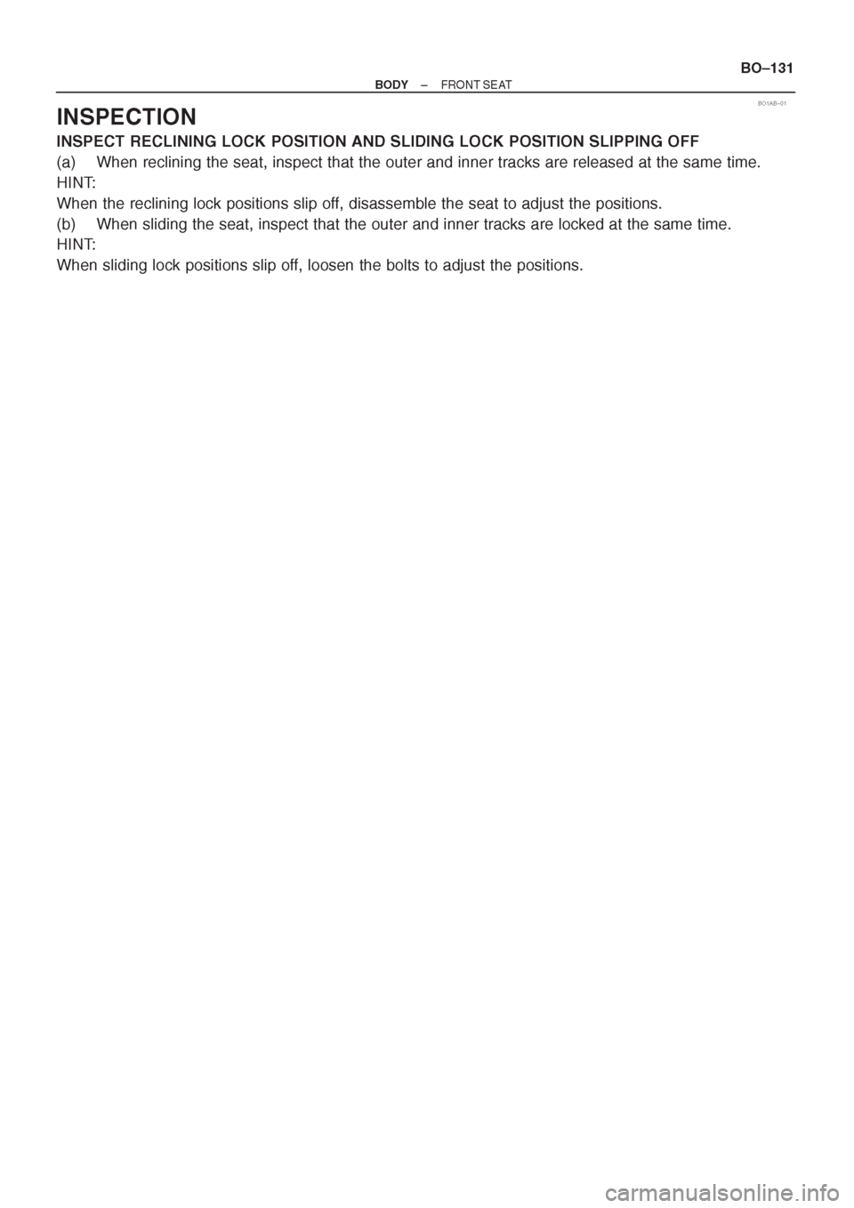 TOYOTA CORONA 1997 Service Repair Manual TOYOTA CORONA 1997 Service Repair Manual