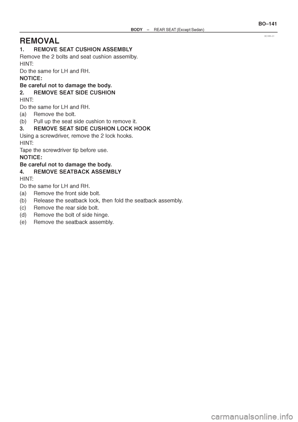 TOYOTA CORONA 1997 Service Repair Manual TOYOTA CORONA 1997 Service Repair Manual