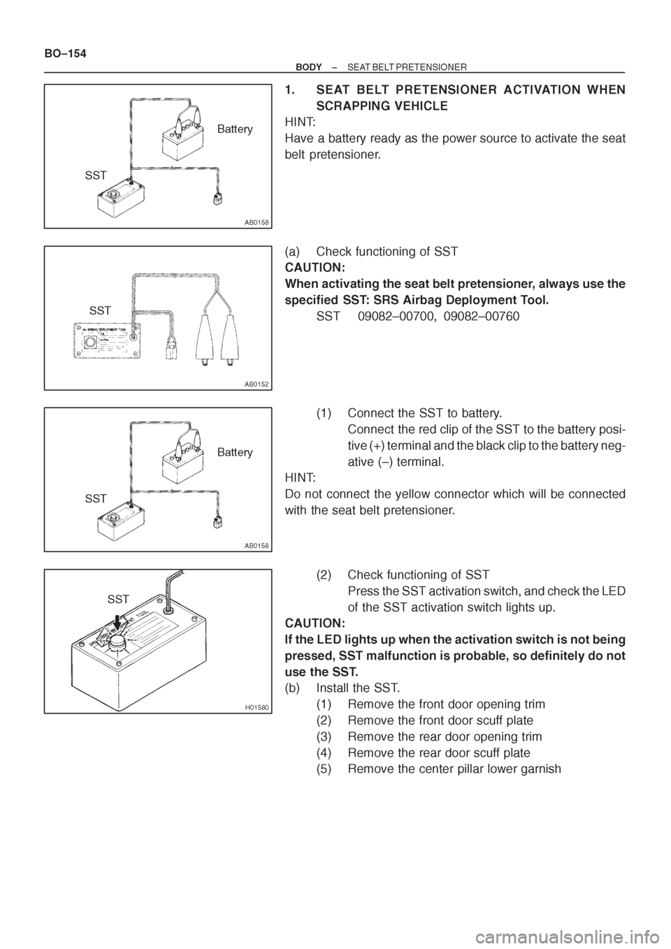 TOYOTA CORONA 1997 Service Repair Manual TOYOTA CORONA 1997 Service Repair Manual