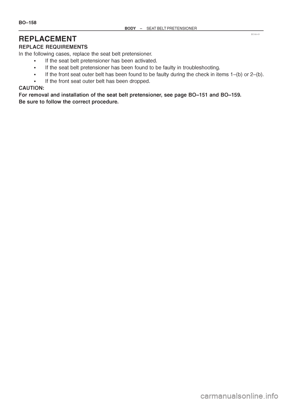 TOYOTA CORONA 1997 Service Repair Manual TOYOTA CORONA 1997 Service Repair Manual