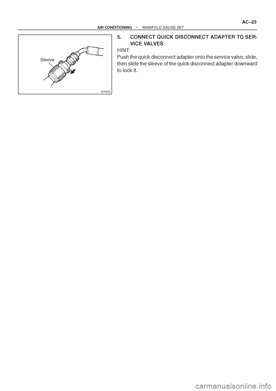 TOYOTA CORONA 1997 Service Repair Manual TOYOTA CORONA 1997 Service Repair Manual