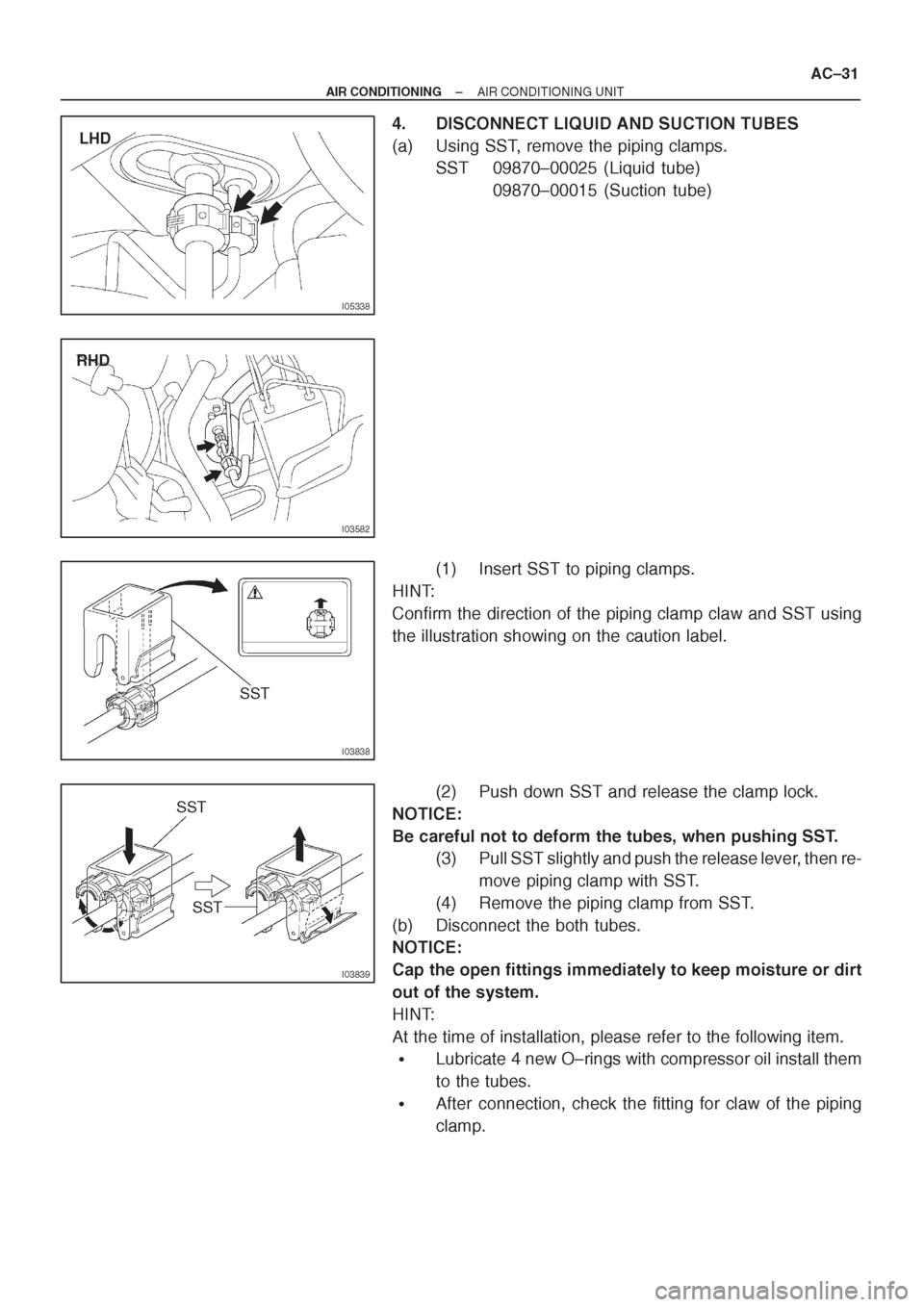 TOYOTA CORONA 1997 Service Repair Manual TOYOTA CORONA 1997 Service Repair Manual