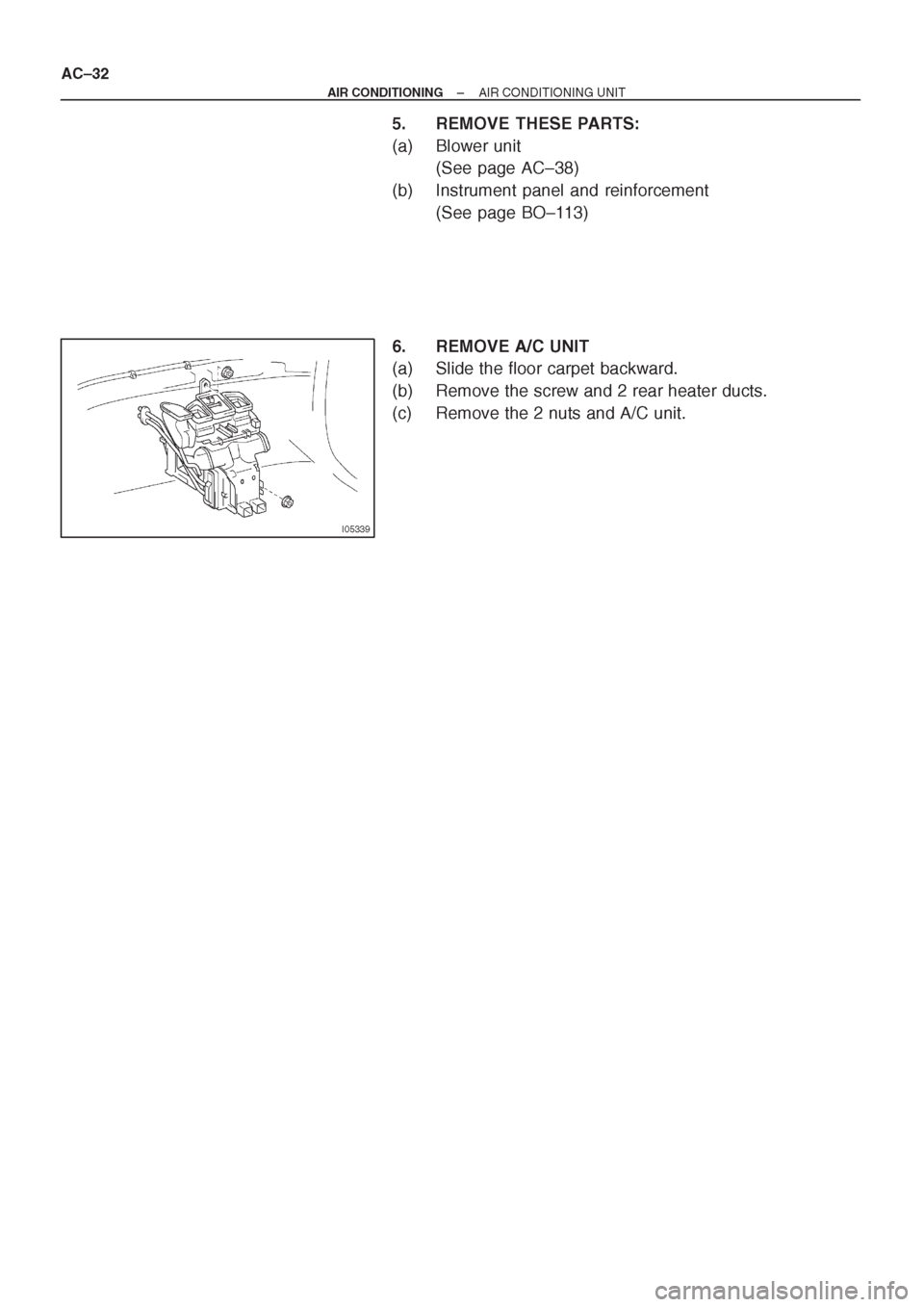 TOYOTA CORONA 1997 Service Repair Manual TOYOTA CORONA 1997 Service Repair Manual