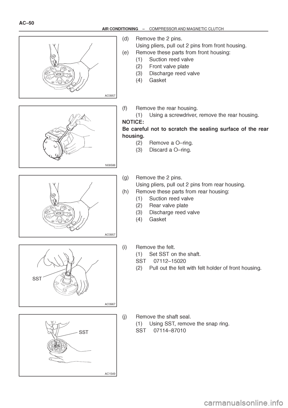 TOYOTA CORONA 1997 Service Repair Manual TOYOTA CORONA 1997 Service Repair Manual