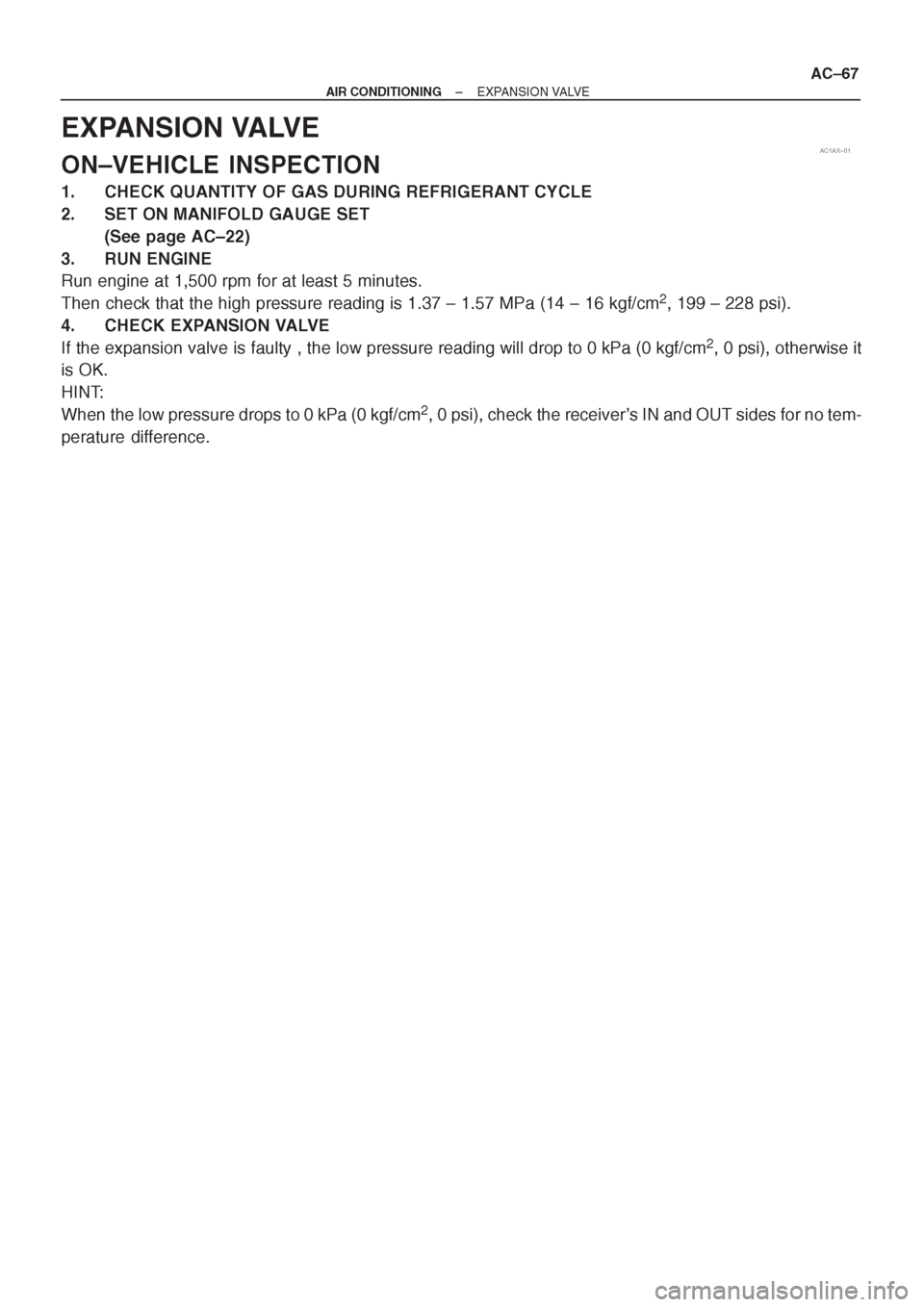 TOYOTA CORONA 1997 Service Repair Manual TOYOTA CORONA 1997 Service Repair Manual