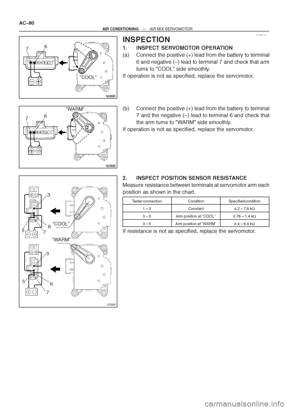 TOYOTA CORONA 1997 Service Repair Manual TOYOTA CORONA 1997 Service Repair Manual