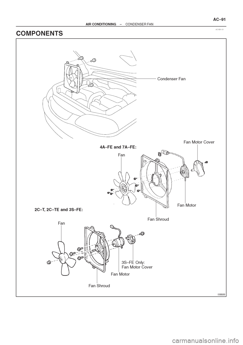 TOYOTA CORONA 1997 Service Repair Manual TOYOTA CORONA 1997 Service Repair Manual