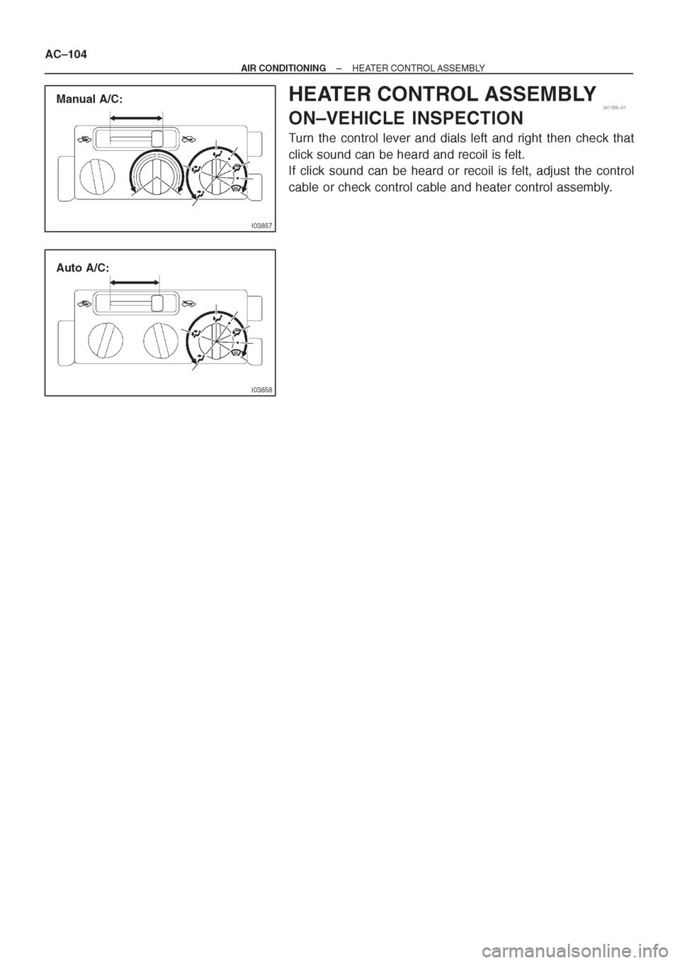 TOYOTA CORONA 1997 Service Repair Manual TOYOTA CORONA 1997 Service Repair Manual