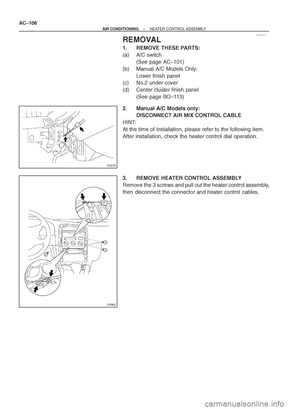 TOYOTA CORONA 1997 Service Repair Manual TOYOTA CORONA 1997 Service Repair Manual