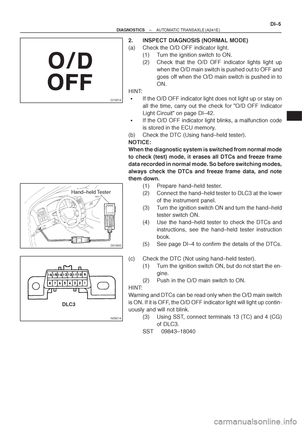 TOYOTA CORONA 1997 Service Repair Manual TOYOTA CORONA 1997 Service Repair Manual
