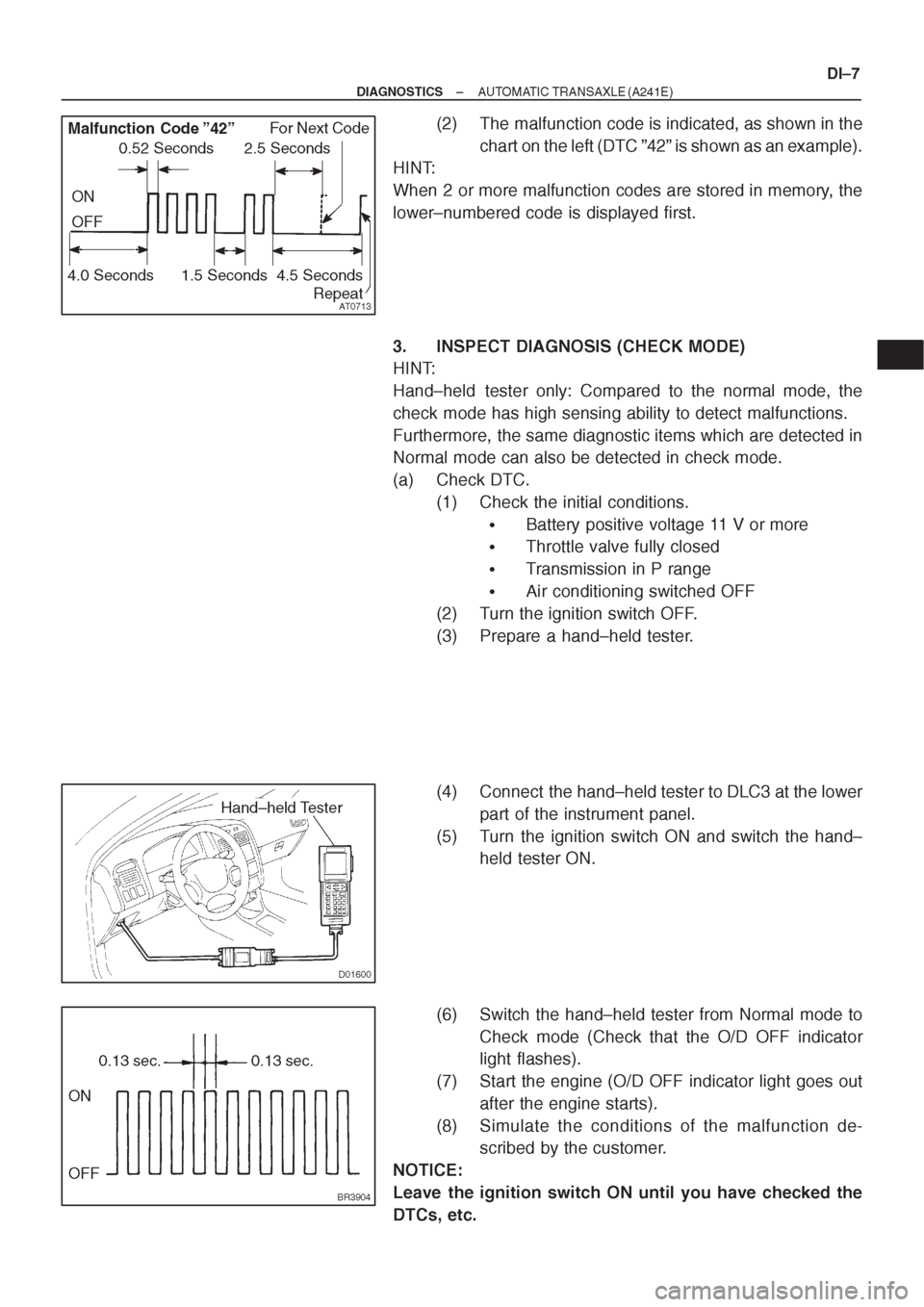 TOYOTA CORONA 1997 Service Repair Manual TOYOTA CORONA 1997 Service Repair Manual