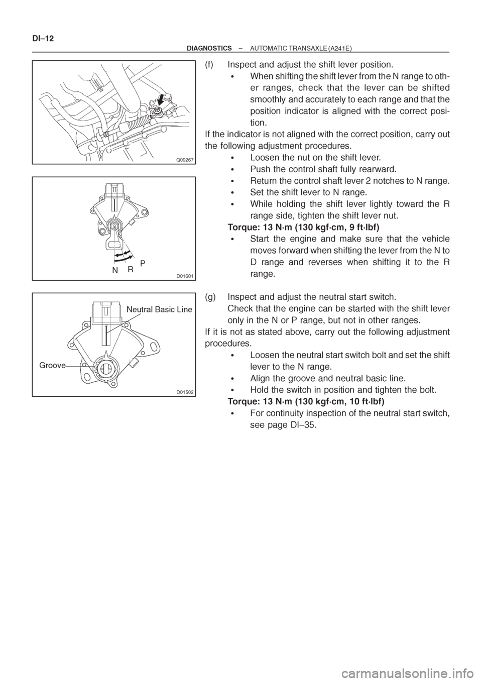TOYOTA CORONA 1997 Service Repair Manual TOYOTA CORONA 1997 Service Repair Manual
