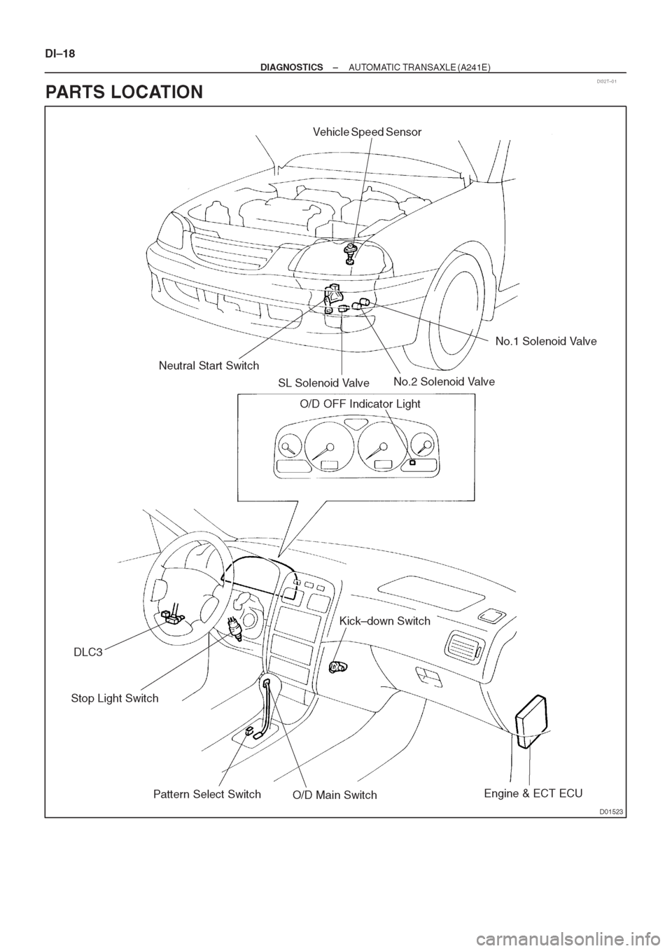 TOYOTA CORONA 1997 Service Repair Manual TOYOTA CORONA 1997 Service Repair Manual