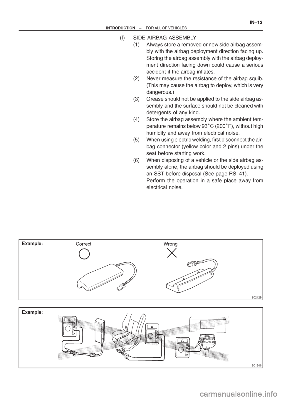TOYOTA CORONA 1997 Service User Guide TOYOTA CORONA 1997 Service User Guide