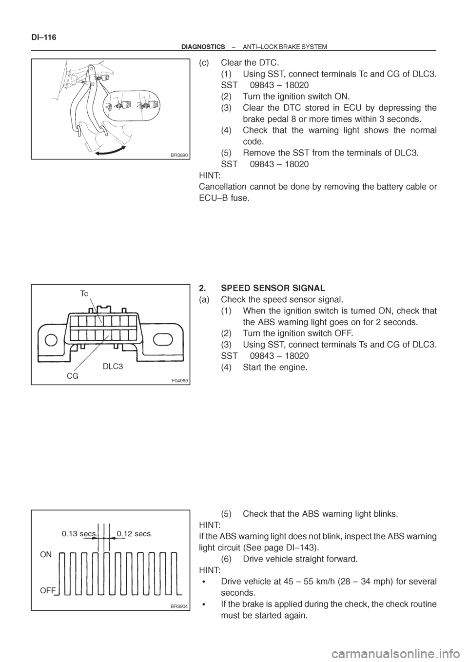 TOYOTA CORONA 1997 Service Repair Manual TOYOTA CORONA 1997 Service Repair Manual