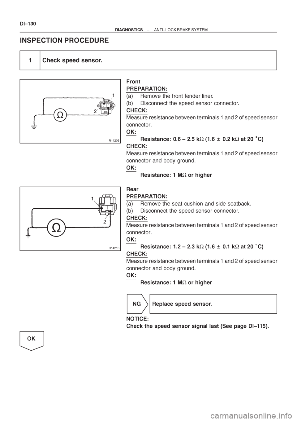 TOYOTA CORONA 1997 Service Repair Manual TOYOTA CORONA 1997 Service Repair Manual