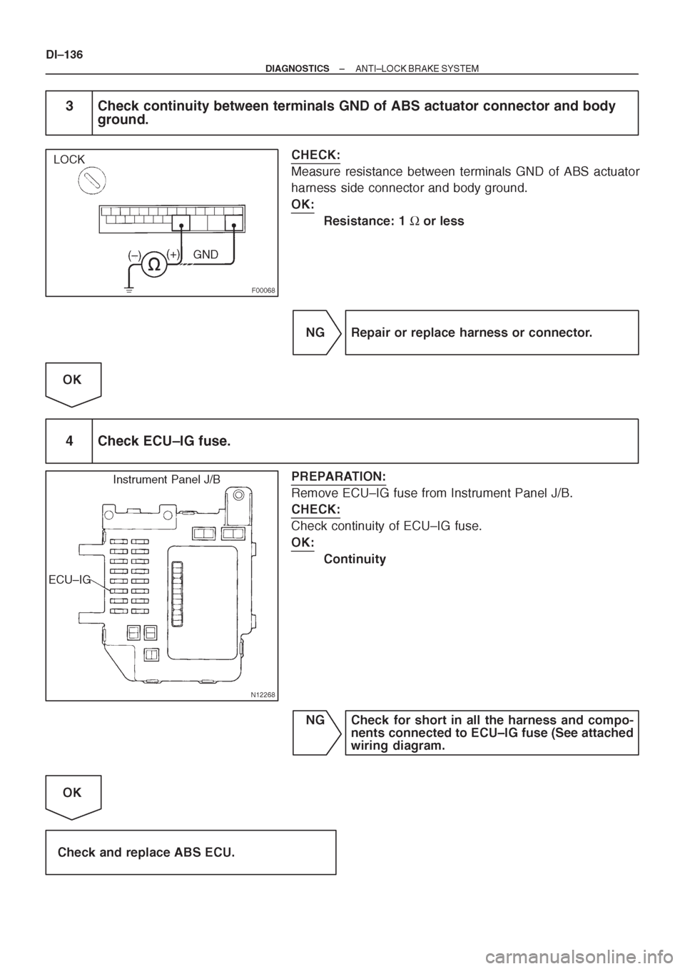 TOYOTA CORONA 1997 Service Repair Manual TOYOTA CORONA 1997 Service Repair Manual