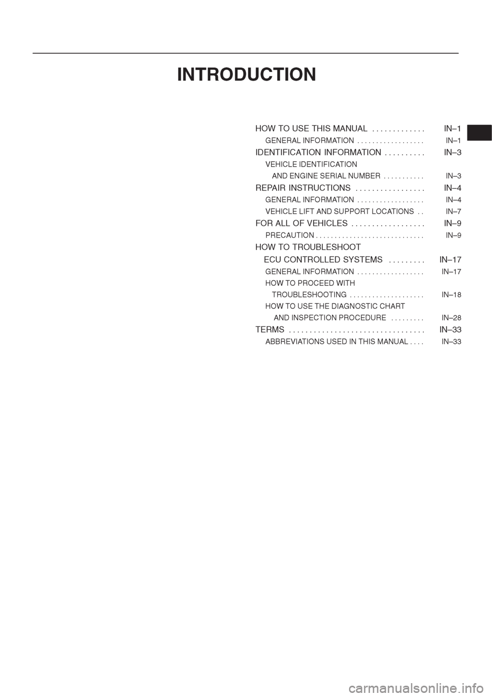 TOYOTA CORONA 1997 Service Repair Manual TOYOTA CORONA 1997 Service Repair Manual