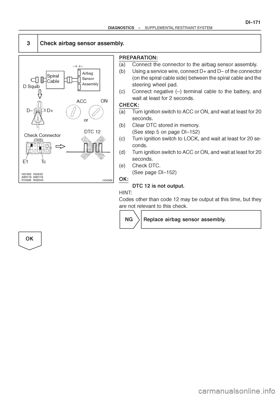 TOYOTA CORONA 1997 Service Repair Manual TOYOTA CORONA 1997 Service Repair Manual
