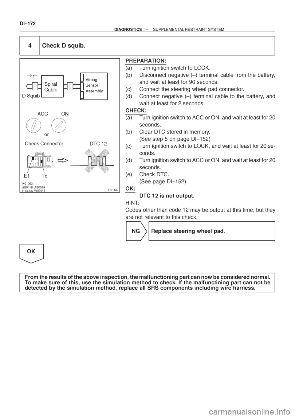 TOYOTA CORONA 1997 Service Repair Manual TOYOTA CORONA 1997 Service Repair Manual