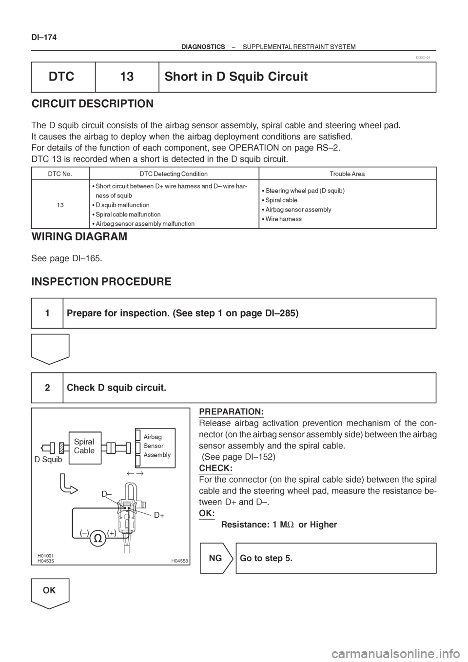 TOYOTA CORONA 1997 Service Repair Manual TOYOTA CORONA 1997 Service Repair Manual