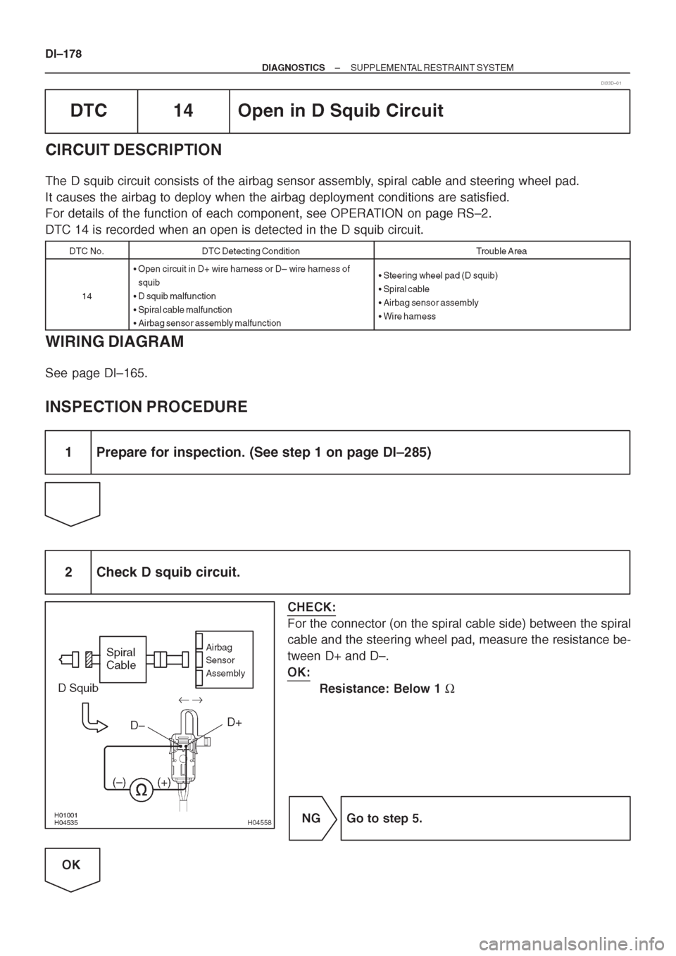 TOYOTA CORONA 1997 Service Repair Manual TOYOTA CORONA 1997 Service Repair Manual