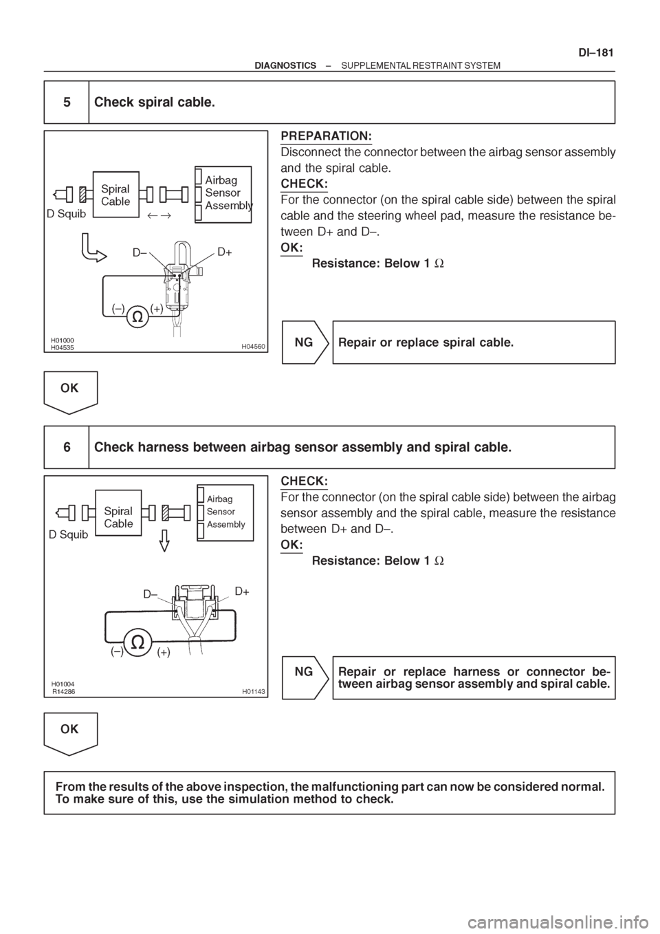 TOYOTA CORONA 1997 Service Repair Manual TOYOTA CORONA 1997 Service Repair Manual