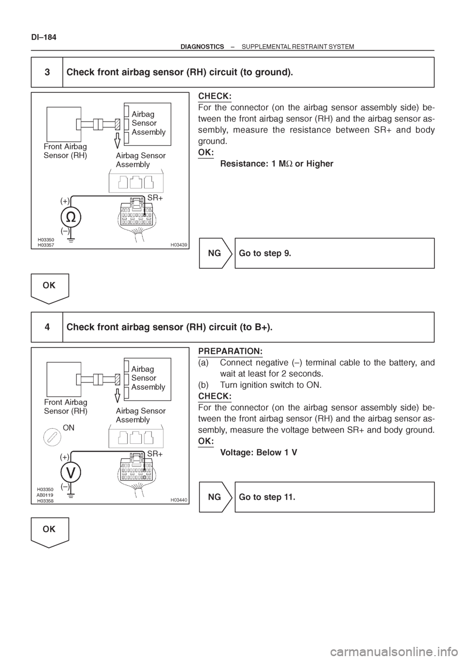 TOYOTA CORONA 1997 Service Repair Manual TOYOTA CORONA 1997 Service Repair Manual