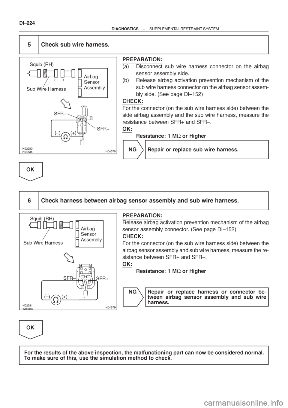 TOYOTA CORONA 1997 Service Repair Manual TOYOTA CORONA 1997 Service Repair Manual