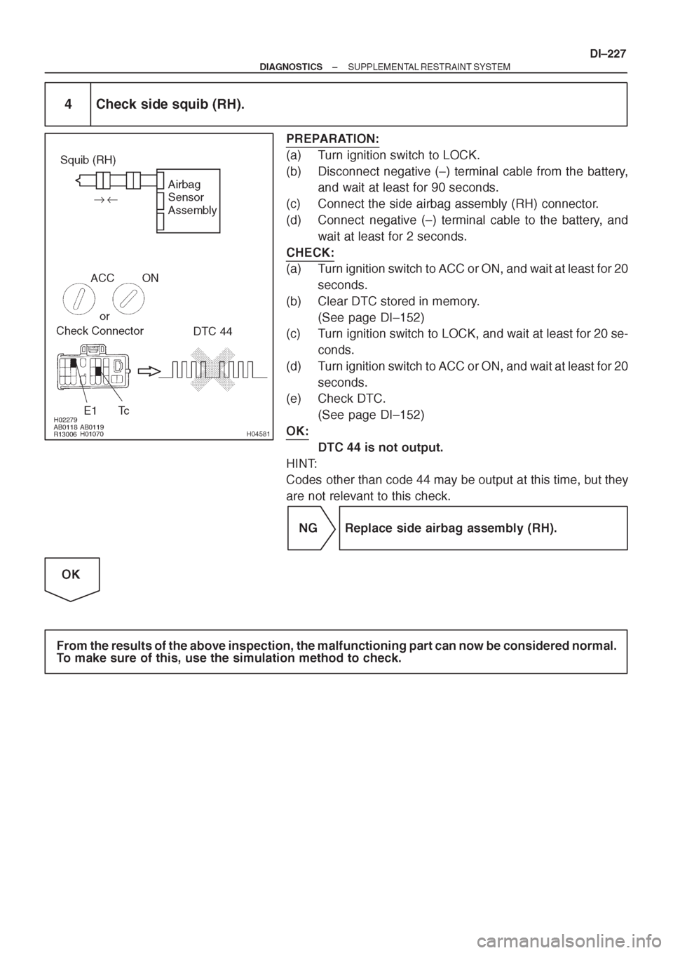 TOYOTA CORONA 1997 Service Repair Manual TOYOTA CORONA 1997 Service Repair Manual