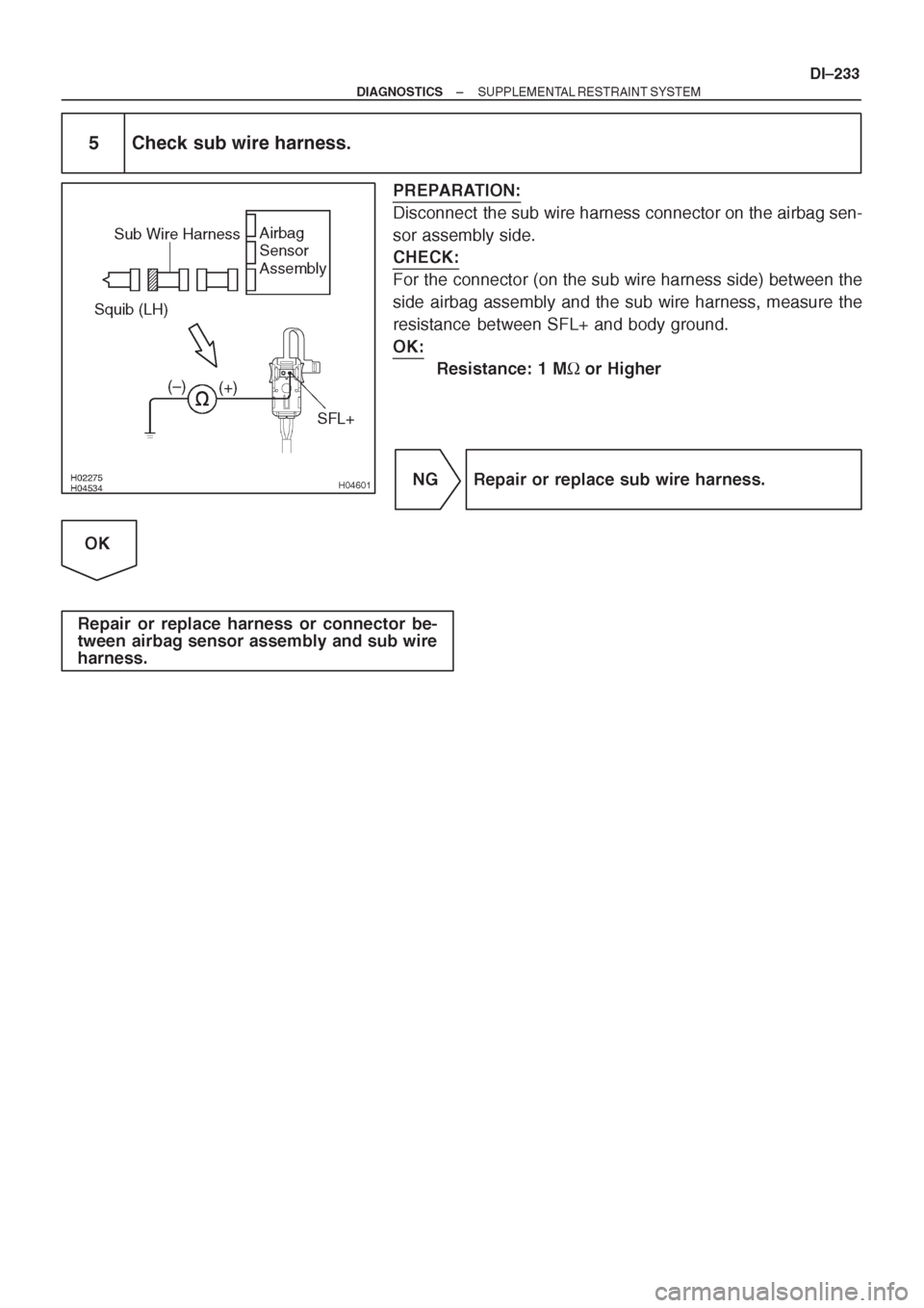 TOYOTA CORONA 1997 Service Repair Manual TOYOTA CORONA 1997 Service Repair Manual